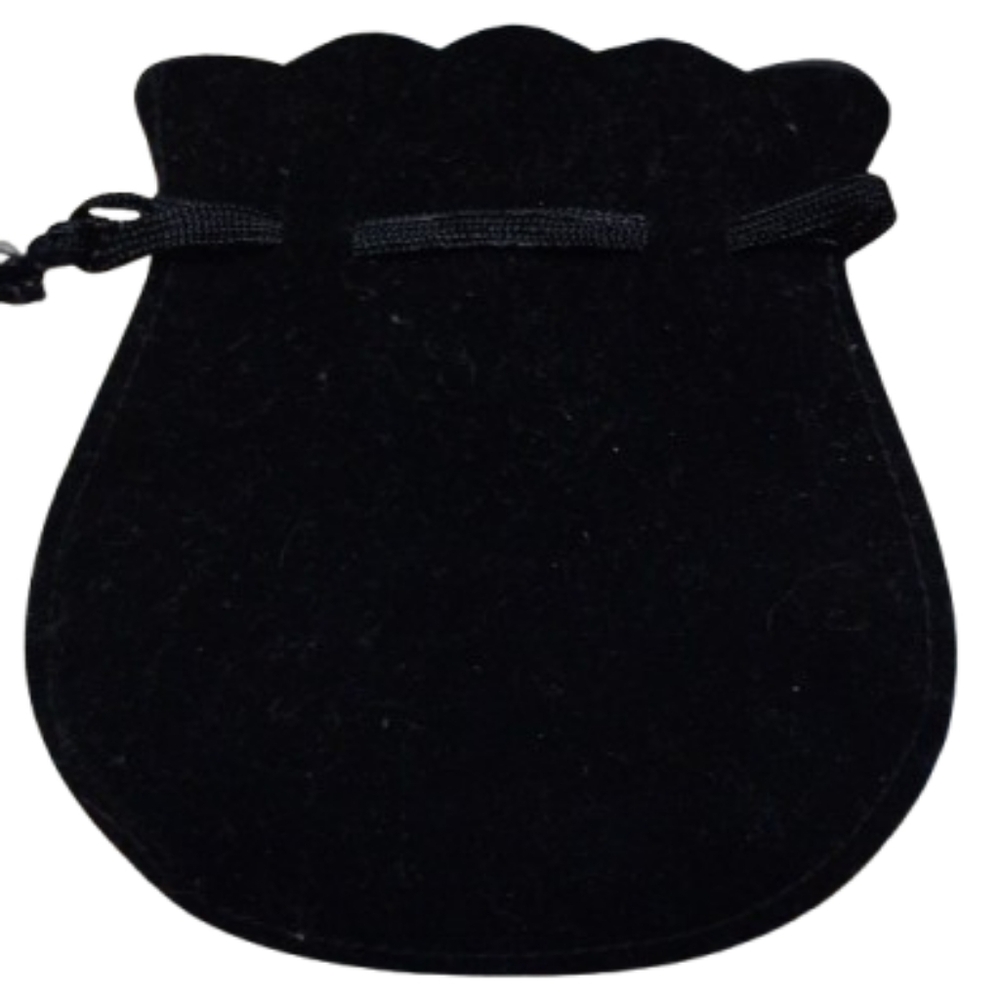 .👣4/$20. Black Pouch for Storing Small Miscellaneous Jewelry Items